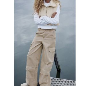 Zara CARGO TRF PANTS
